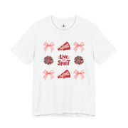 Live the Spirit Cyclone Cheerleading T-shirt