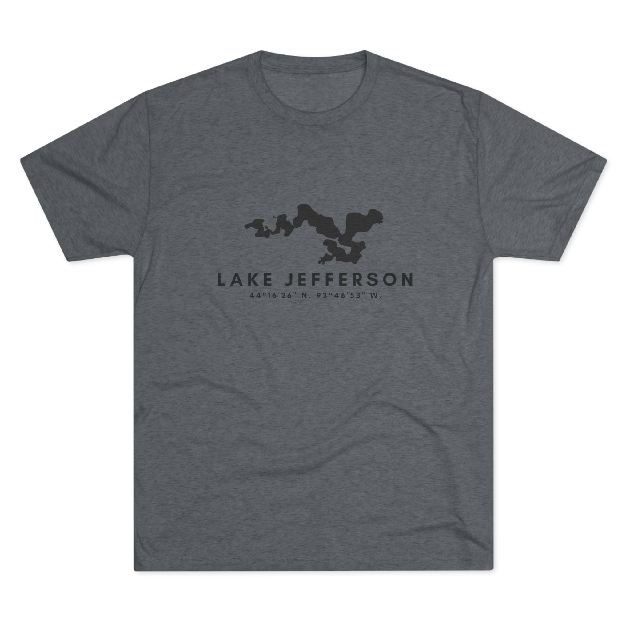 Lake Jefferson Map Tee