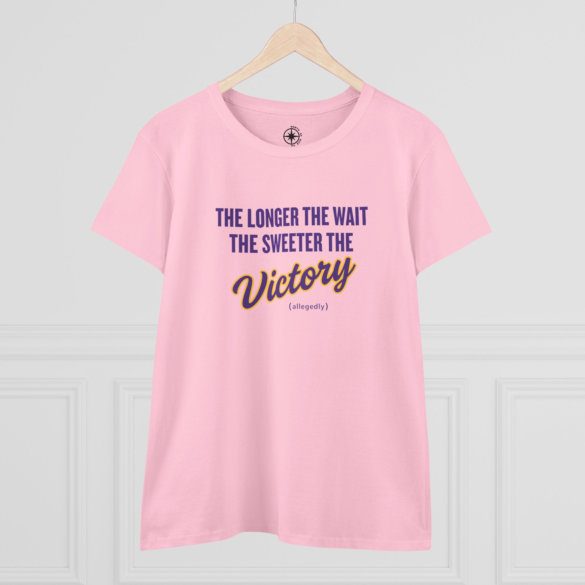 The Longer the Wait MN Football T-shirt (Women's fit)