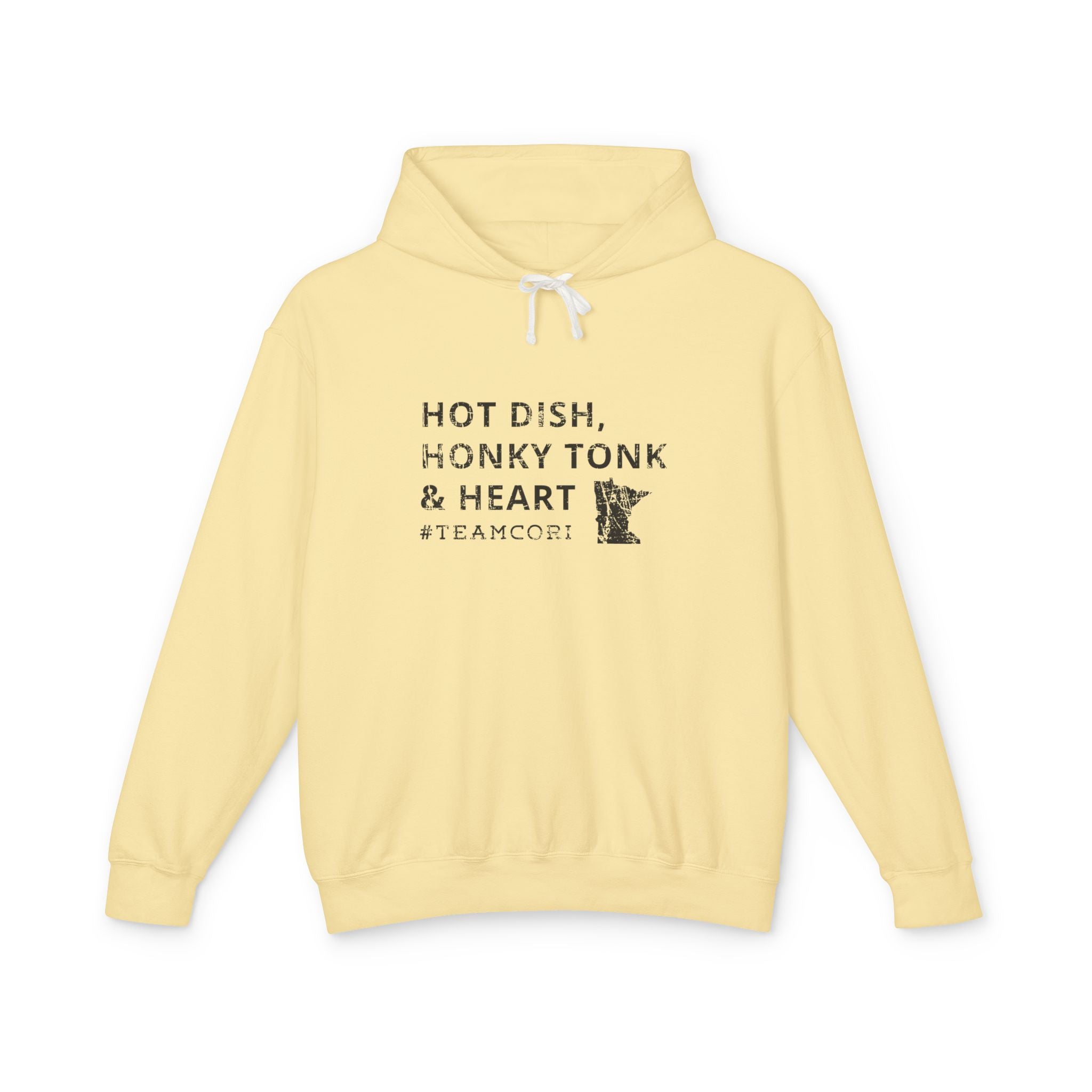 Hotdish, Honkytonk & Heart – #TeamCori Hoodie
