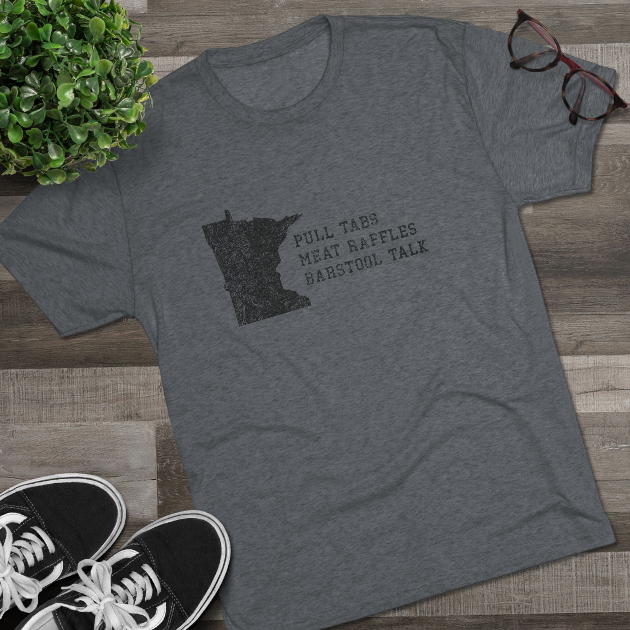 The Holy Trinity Tee: Pull Tabs, Meat Raffles and Barstool Talk T-shirt
