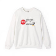 We've Waited Longer for This Than a Minnesotan at a Four-Way Stop | Vikings Cozy Crew Sweatshirt