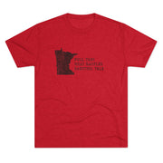 The Holy Trinity Tee: Pull Tabs, Meat Raffles and Barstool Talk T-shirt