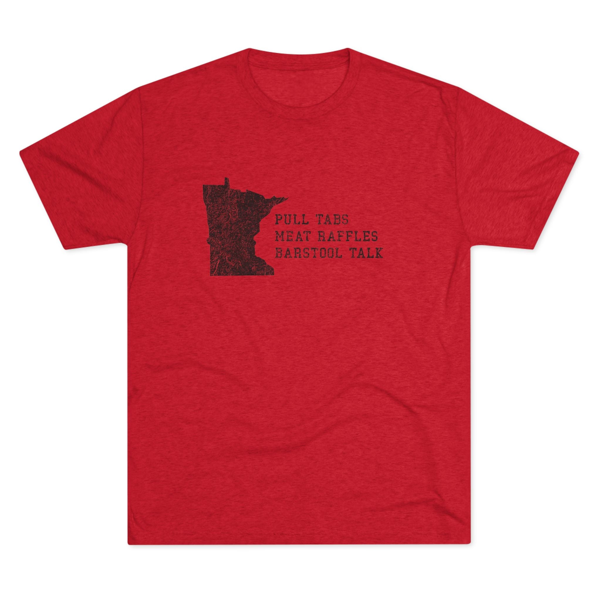The Holy Trinity Tee: Pull Tabs, Meat Raffles and Barstool Talk T-shirt