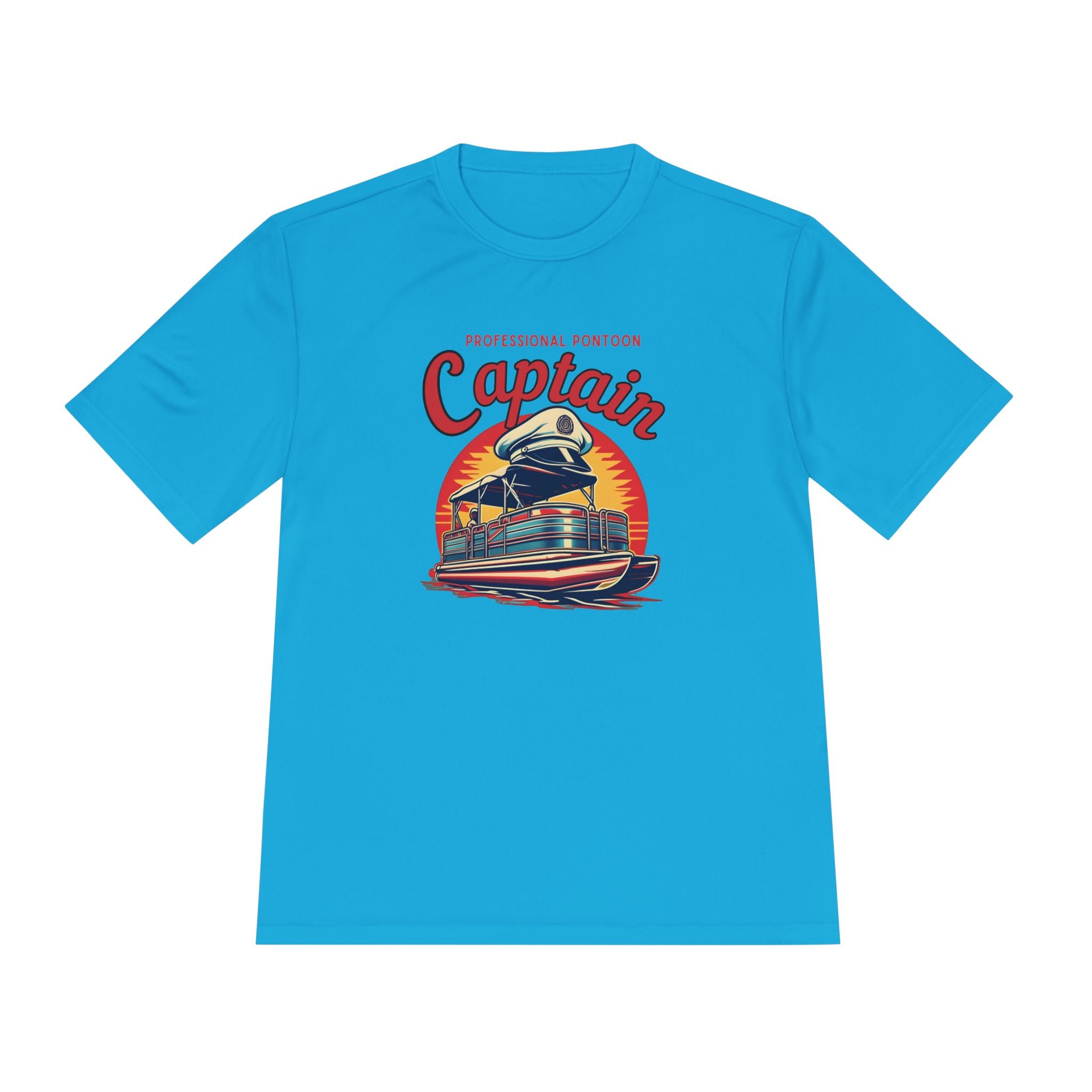 Professional Pontoon Captain Moisture Wicking T-shirt