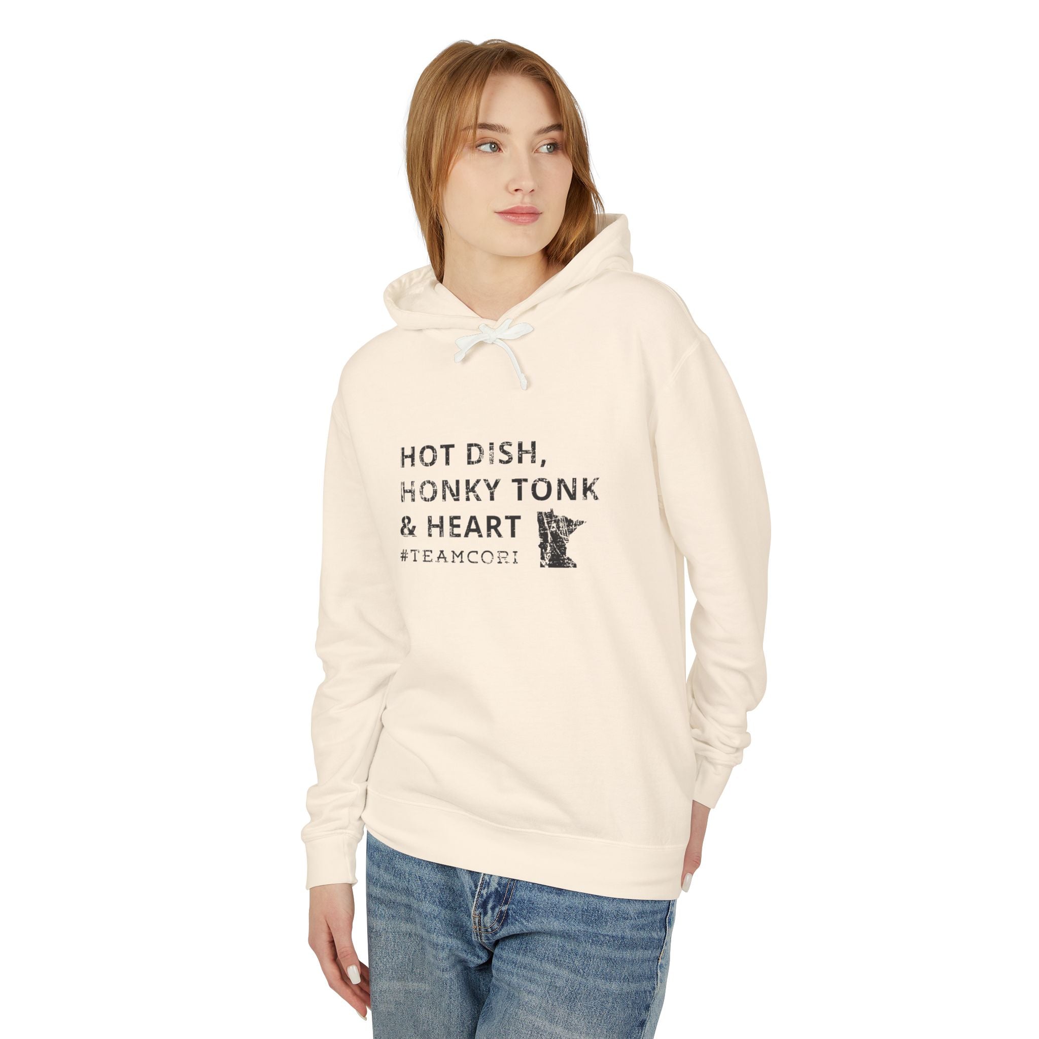 Hotdish, Honkytonk & Heart – #TeamCori Hoodie
