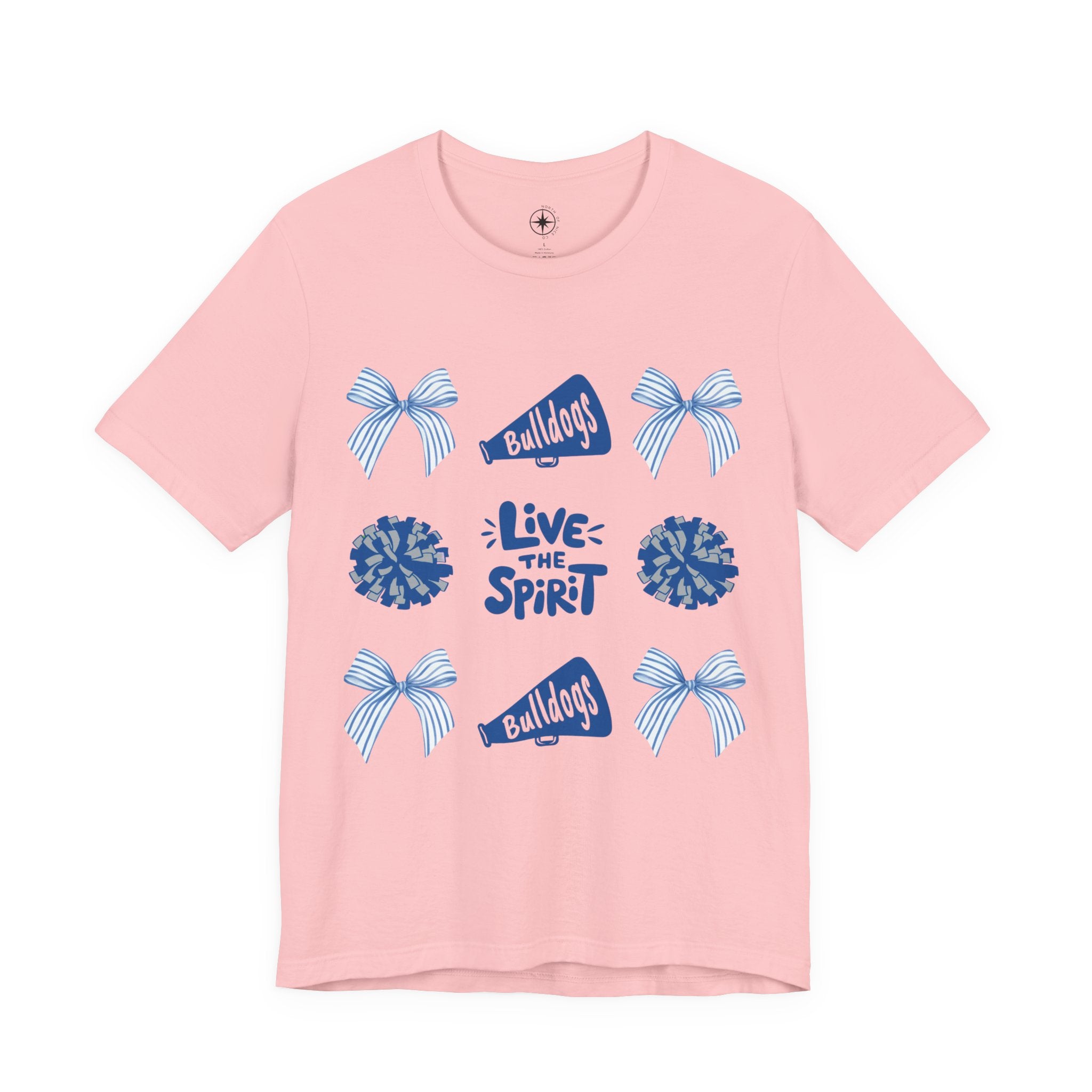 Live the Spirit Cheerleading T-shirt