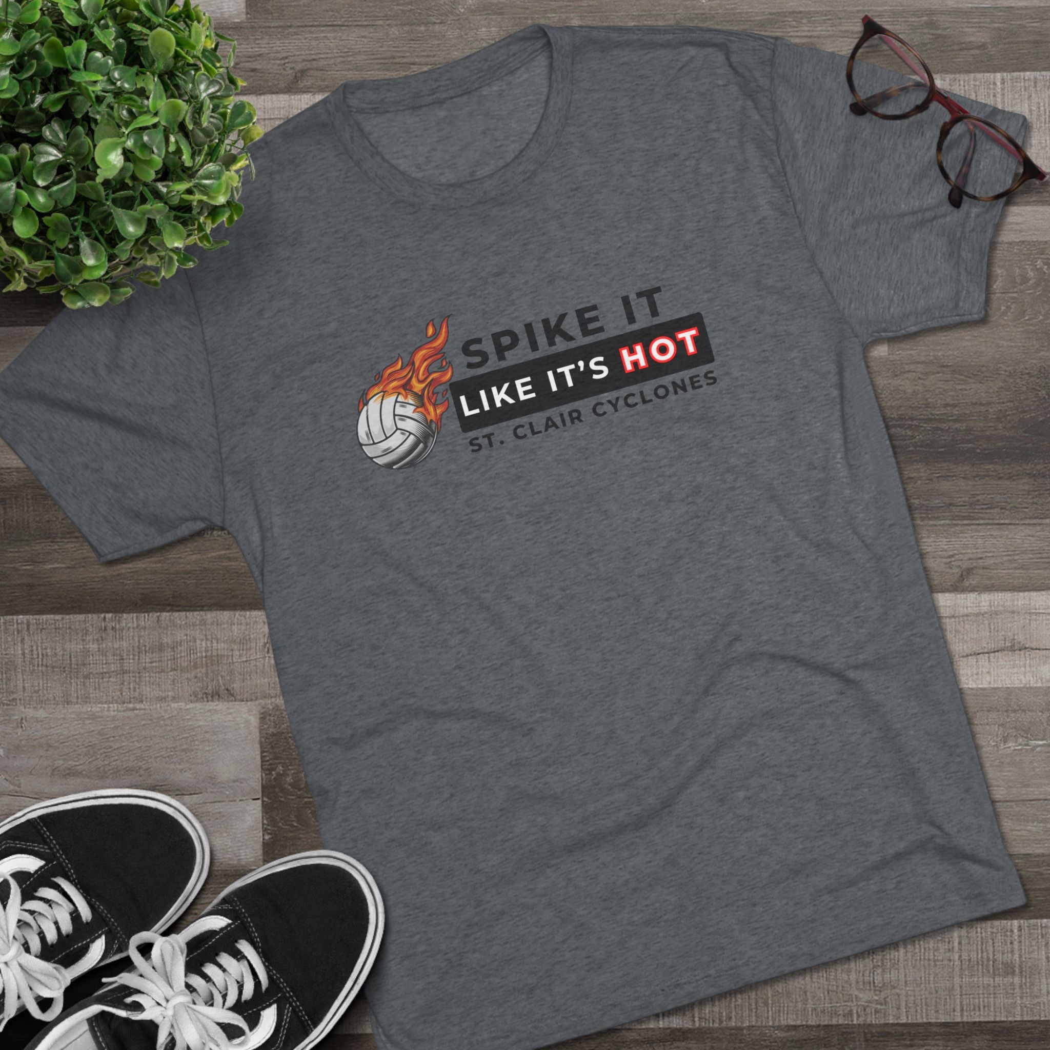 Spike It Like It's Hot Volleyball T-shirt