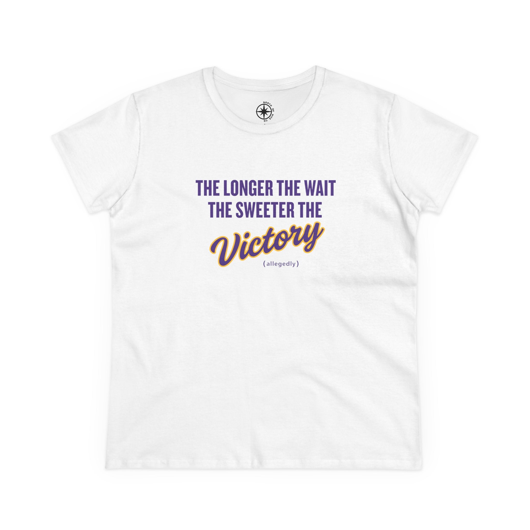 The Longer the Wait MN Football T-shirt (Women's fit)