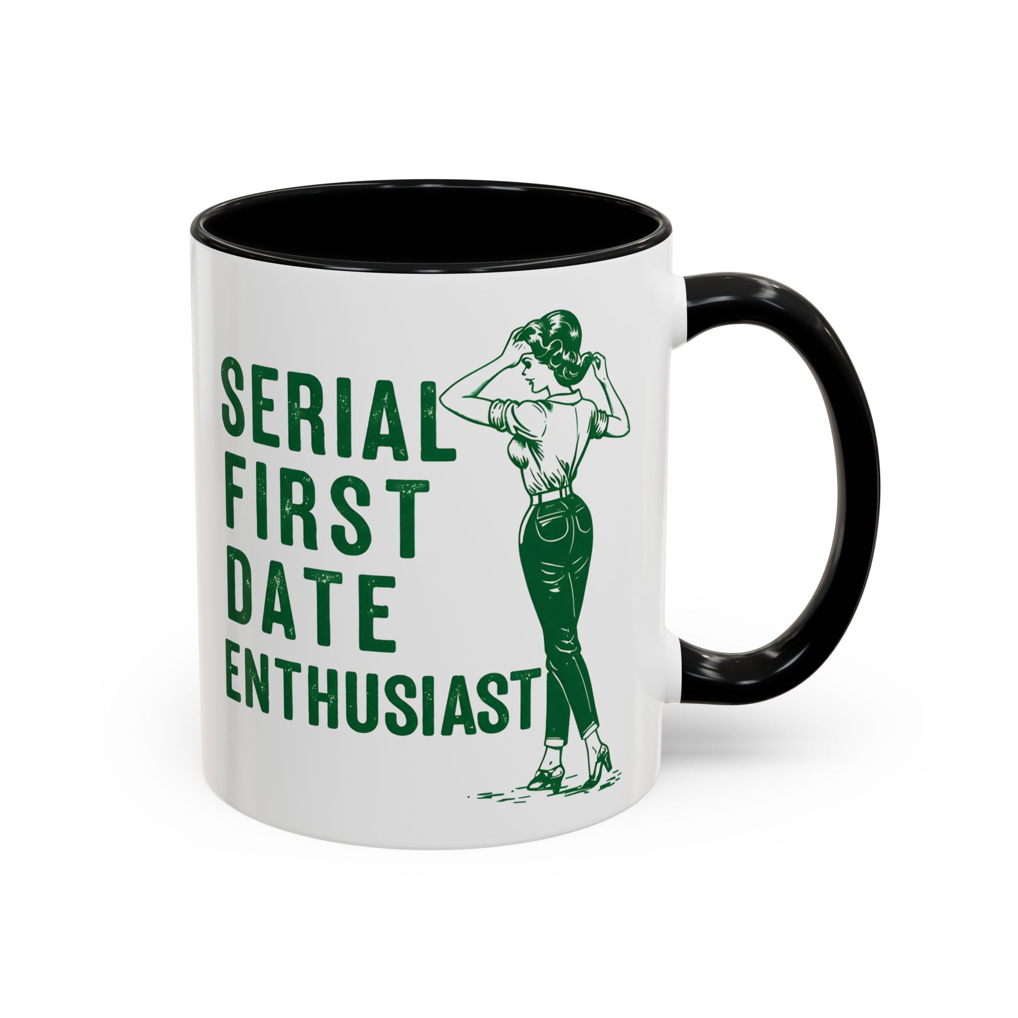 Serial First Dater coffee mug