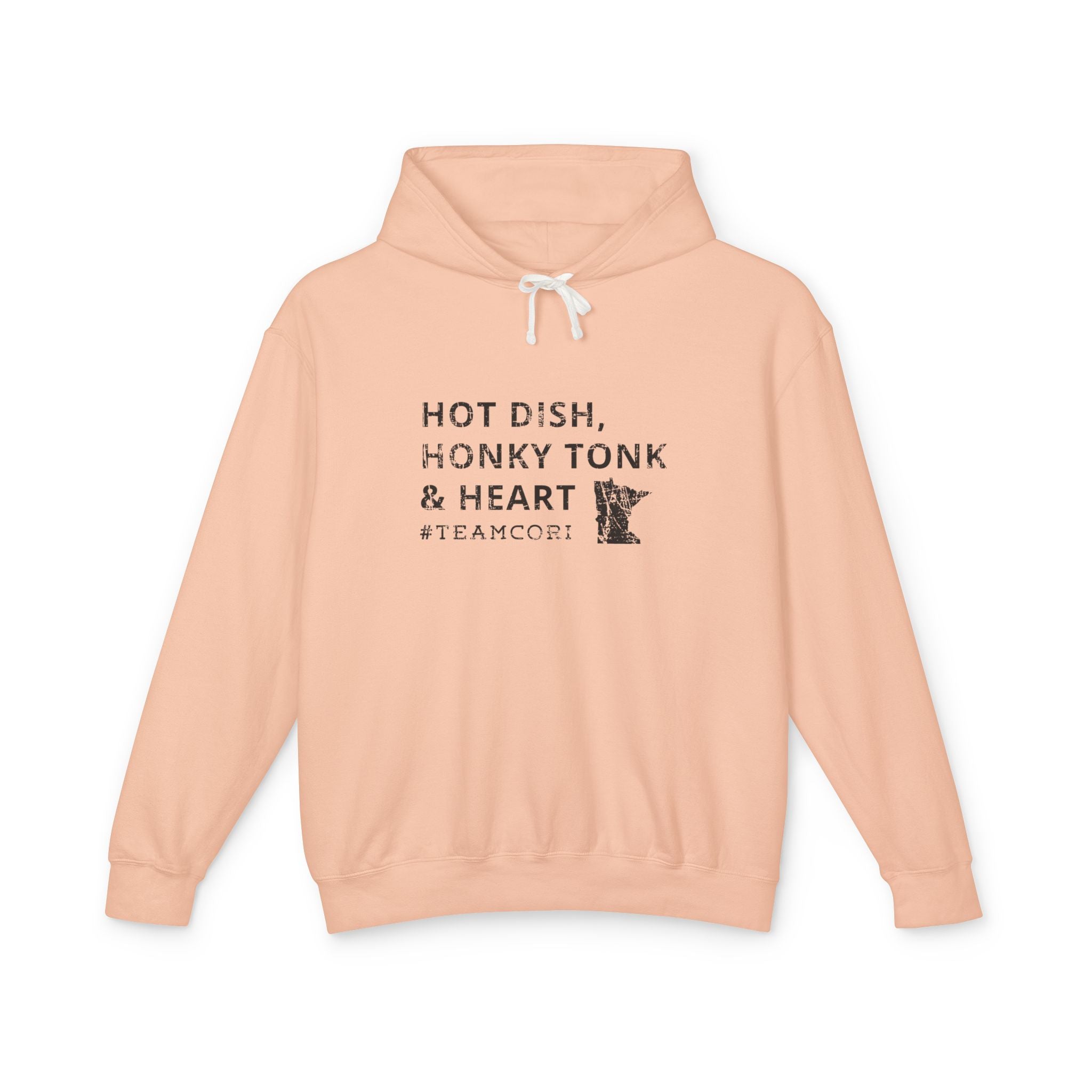 Hotdish, Honkytonk & Heart – #TeamCori Hoodie