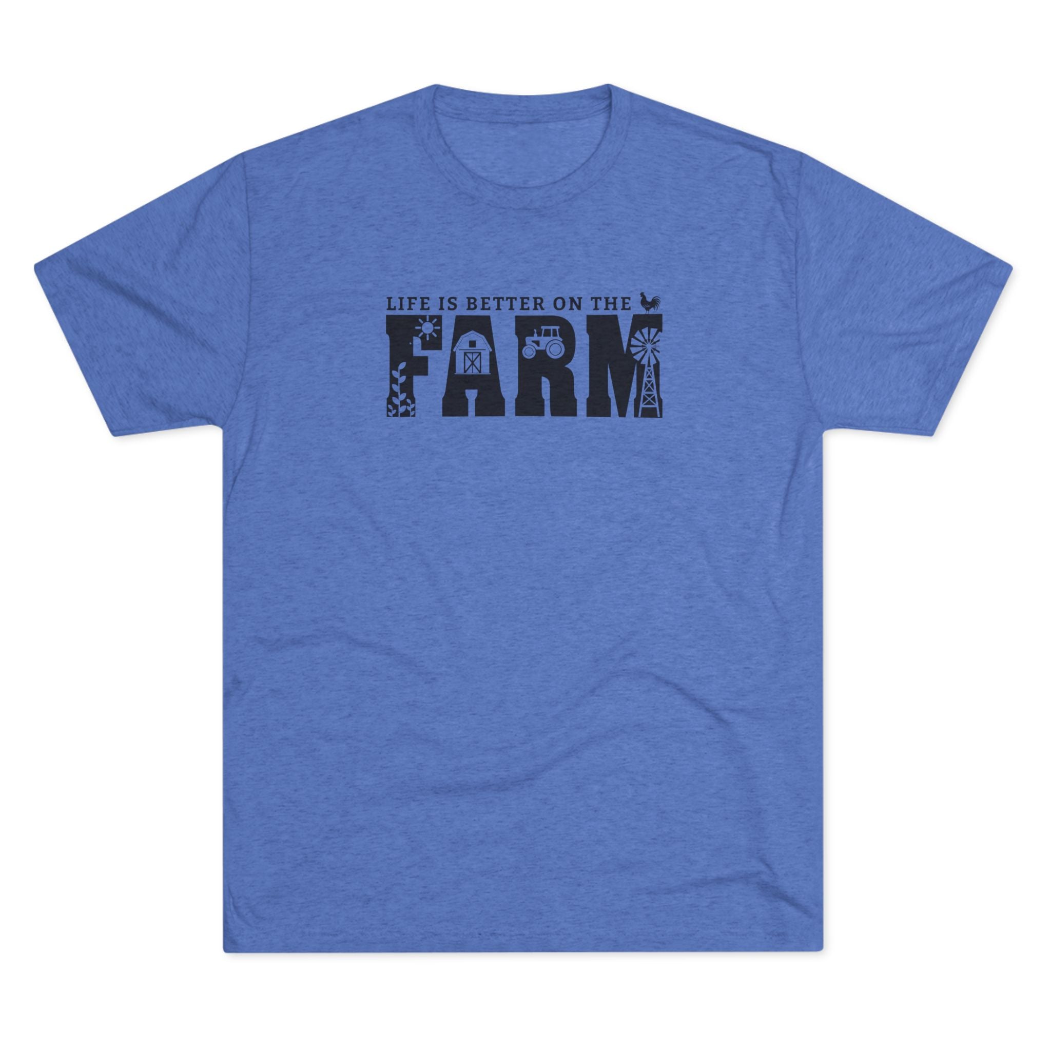 "Life is Better on the Farm" Unisex Softstyle T-Shirt - Perfect for Farm Lovers