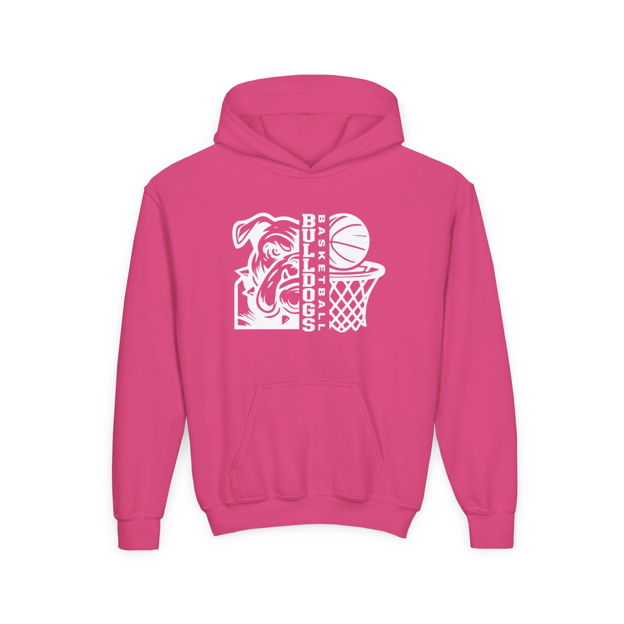 Bulldog Basketball Hooded Sweatshirt (Youth)