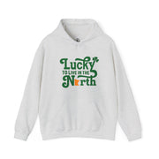 Lucky to Live in the North Hoodie