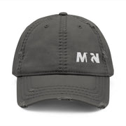 Distressed Embroidered MN Dad Hat