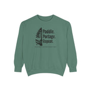 Paddle. Portage. Repeat. Crewneck Sweatshirt