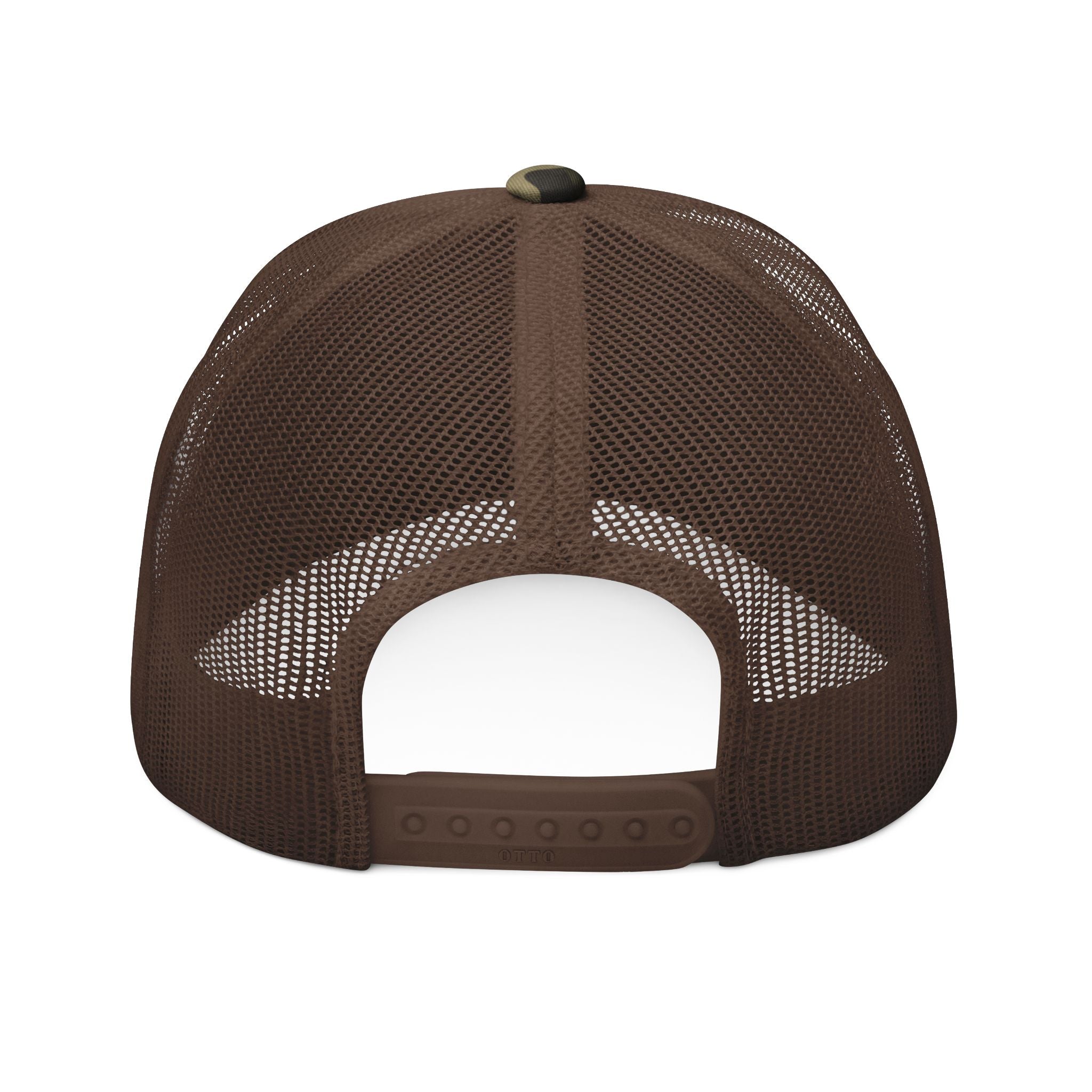 Embroidered Area Code 507 Camouflage Trucker Hat