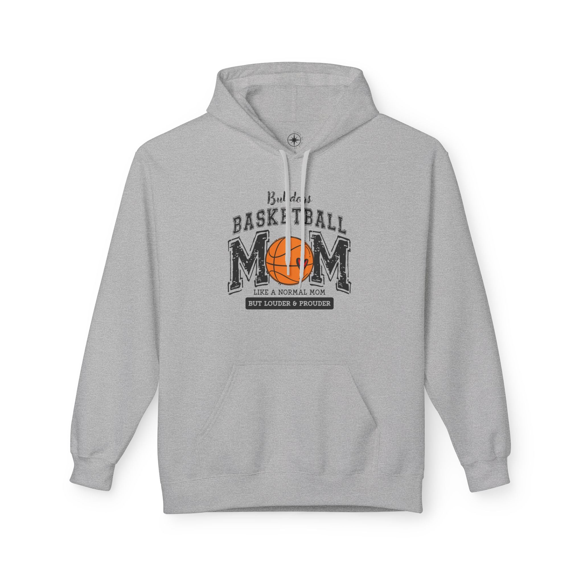 Bulldog Basketball Mom Hoodie