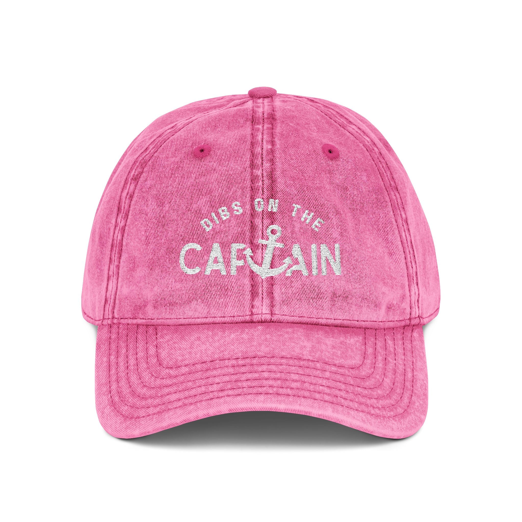 Vintage Embroidered Dibs on the Captain Cap