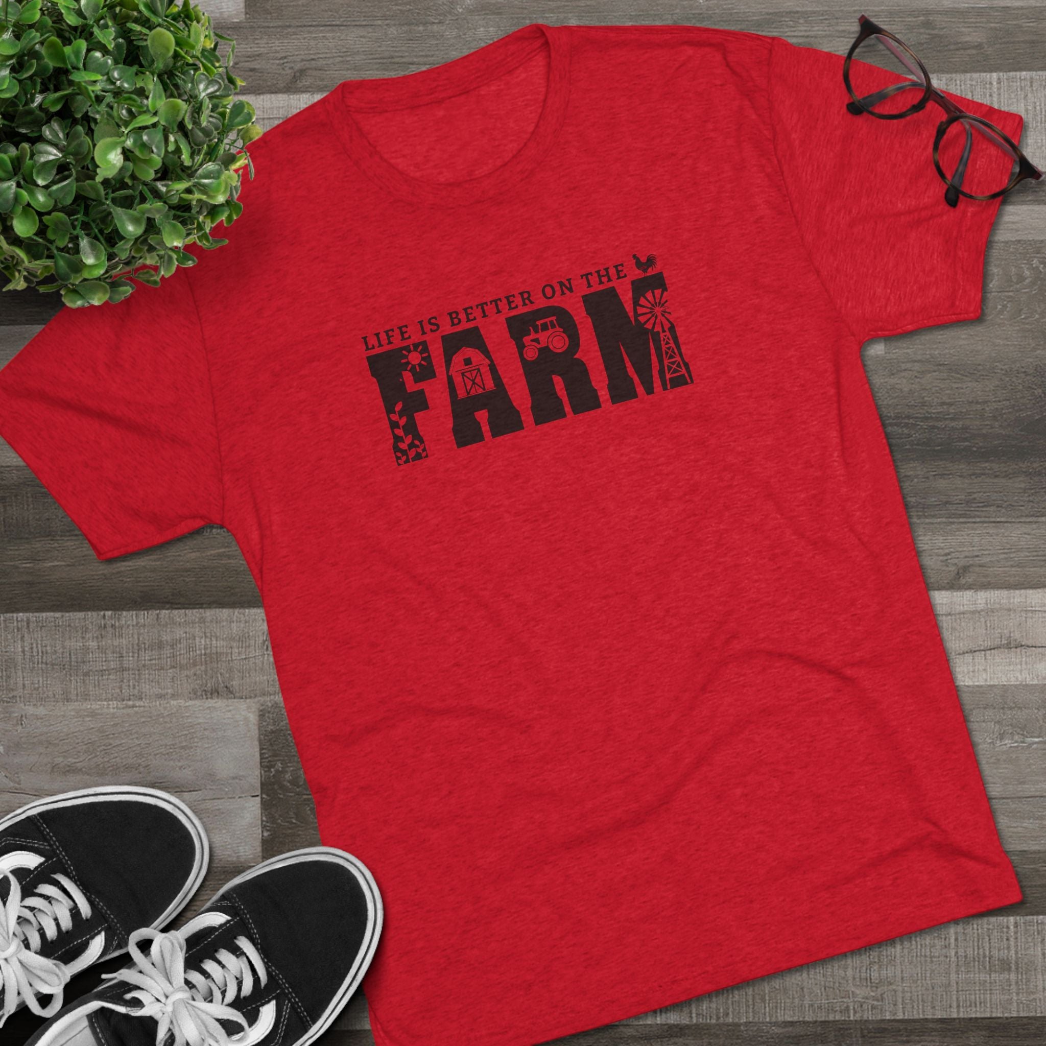 "Life is Better on the Farm" Unisex Softstyle T-Shirt - Perfect for Farm Lovers