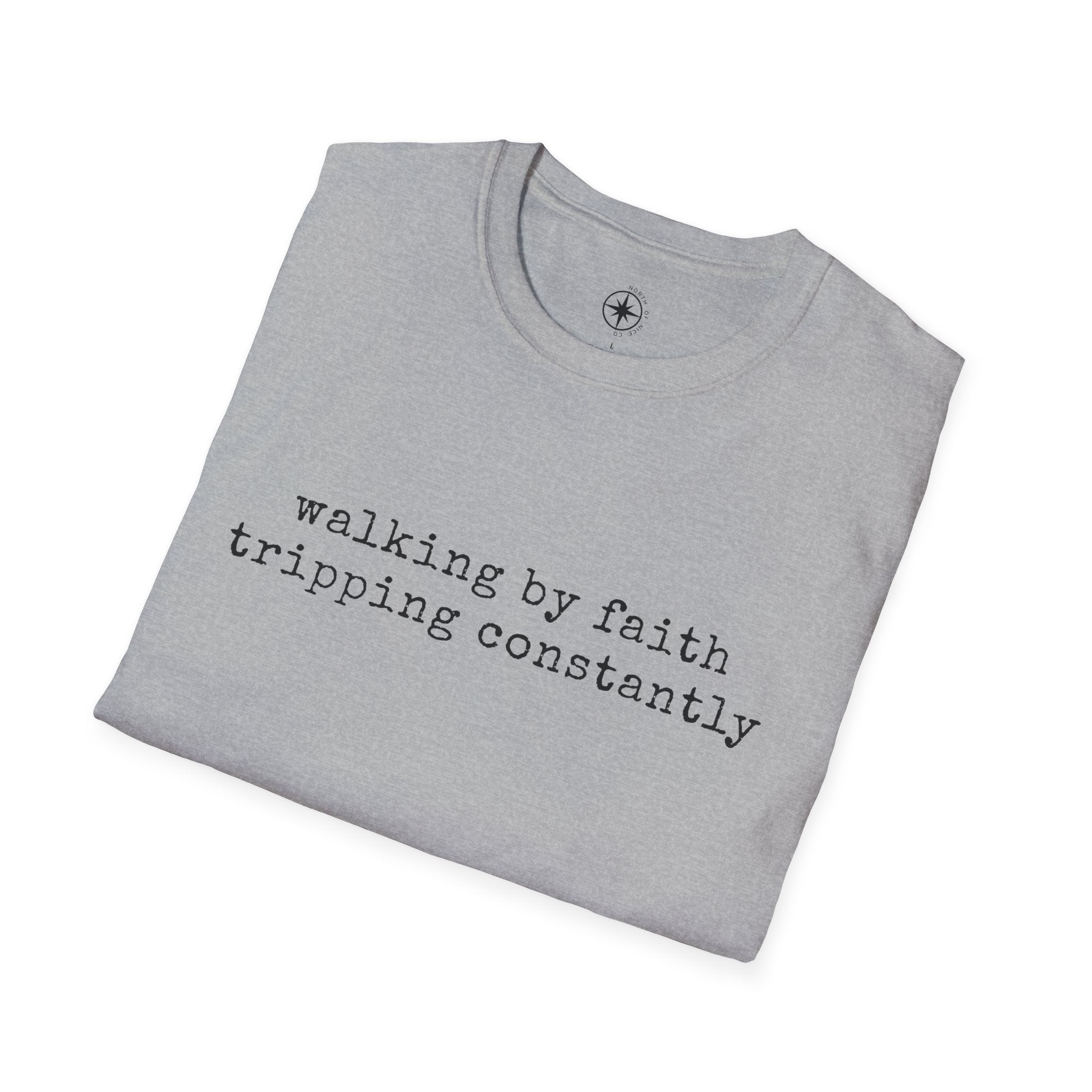 Walking by Faith Graphic Tee