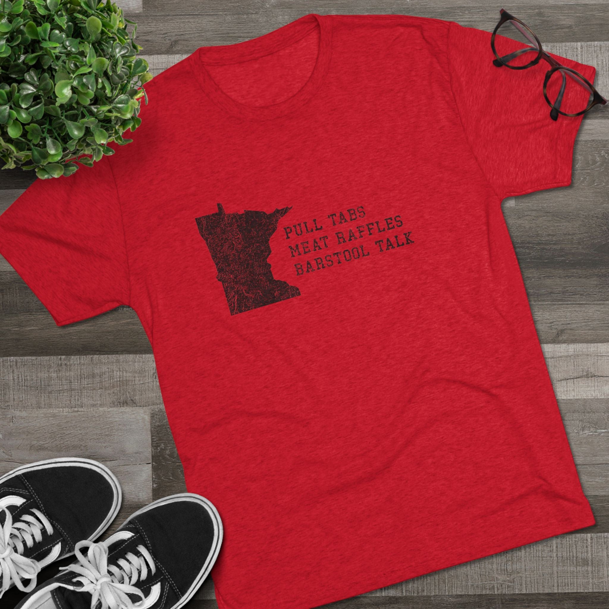 The Holy Trinity Tee: Pull Tabs, Meat Raffles and Barstool Talk T-shirt