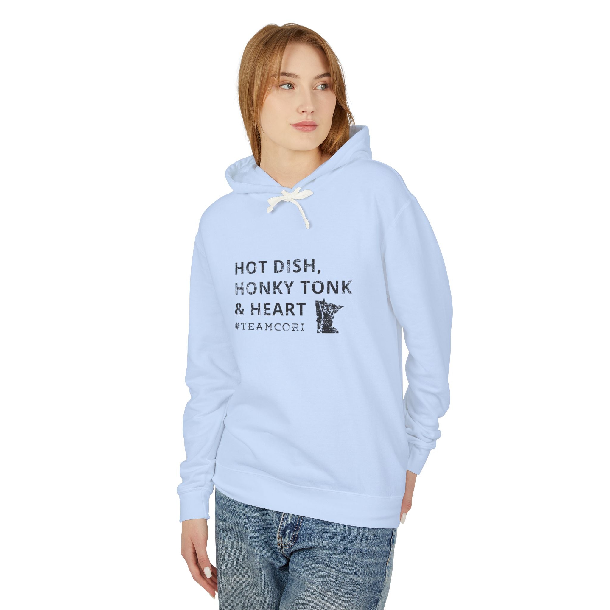 Hotdish, Honkytonk & Heart – #TeamCori Hoodie