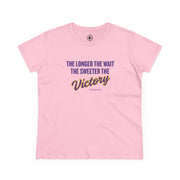 The Longer the Wait MN Football T-shirt (Women's fit)