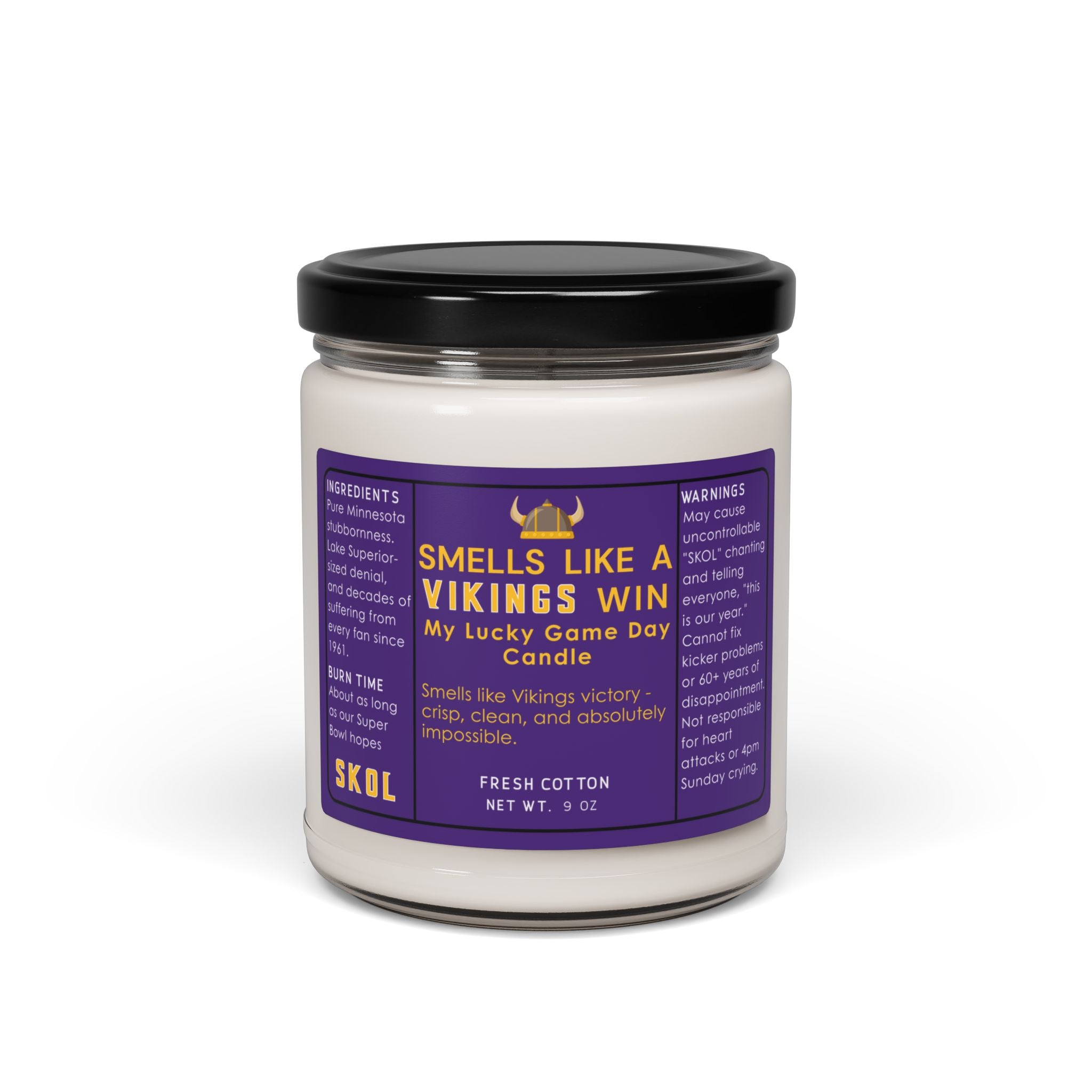 Viking-Themed Scented Soy Candle
