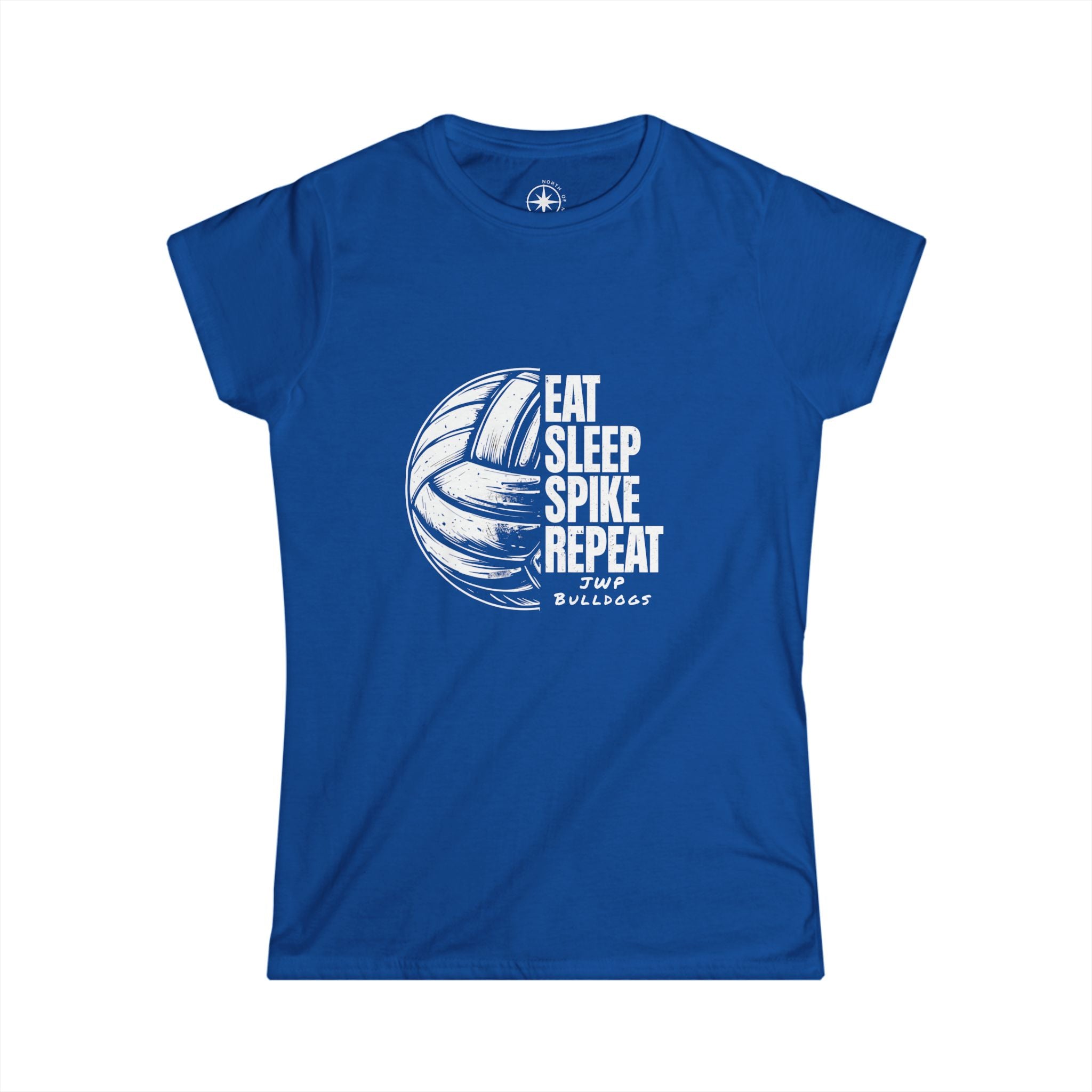 Volleyball Women's Tee for Janesville Bulldogs
