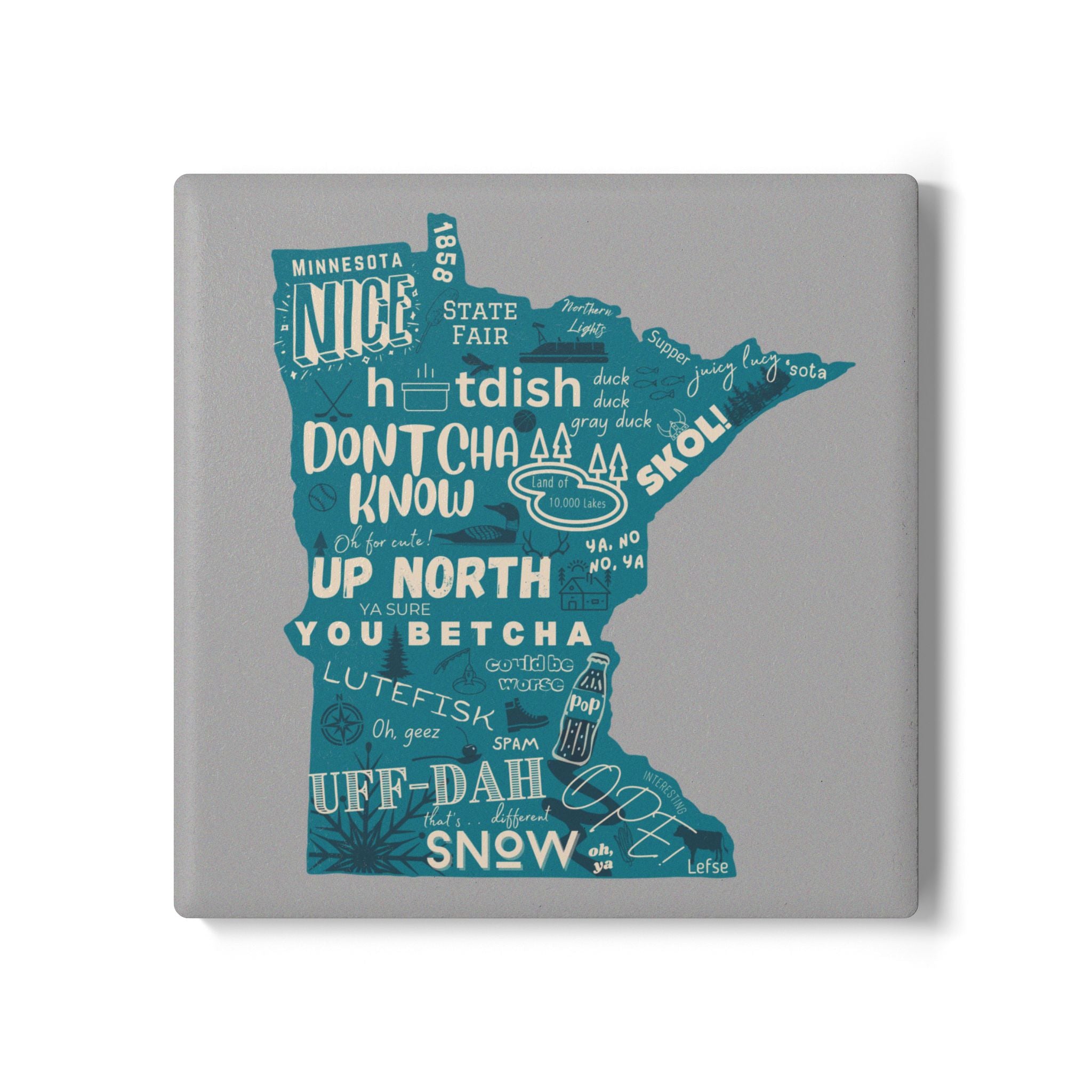 Ceramic Coasters Minnesota