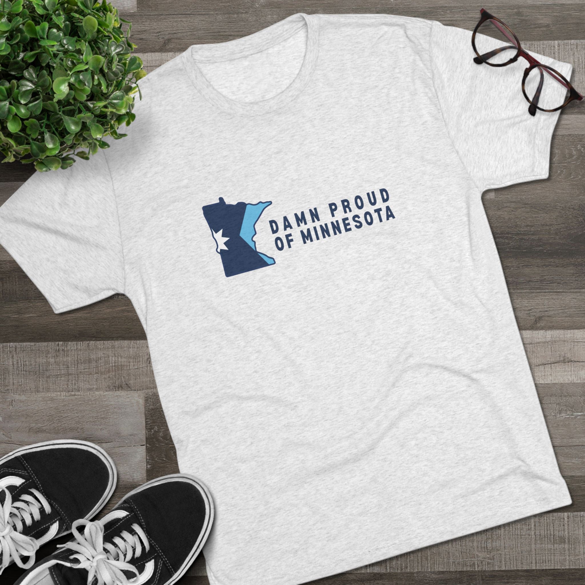 Damn Proud of Minnesota Crew Tee (Unisex)