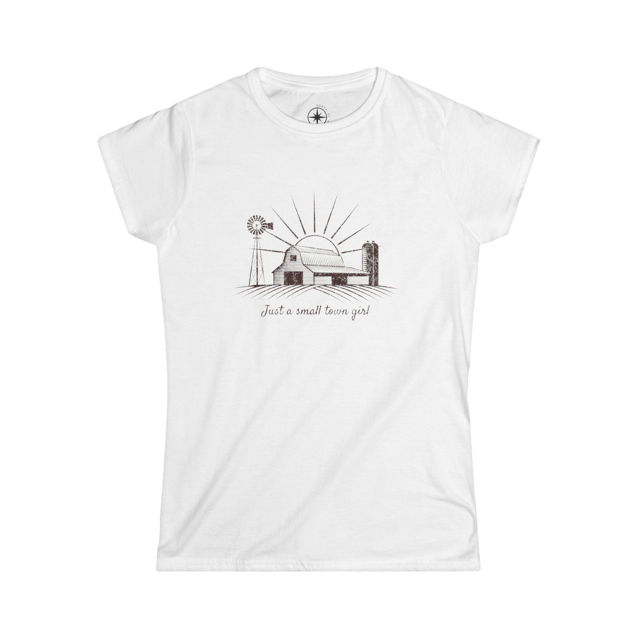 Women's Just a Small Town Girl Women's Sized Tee