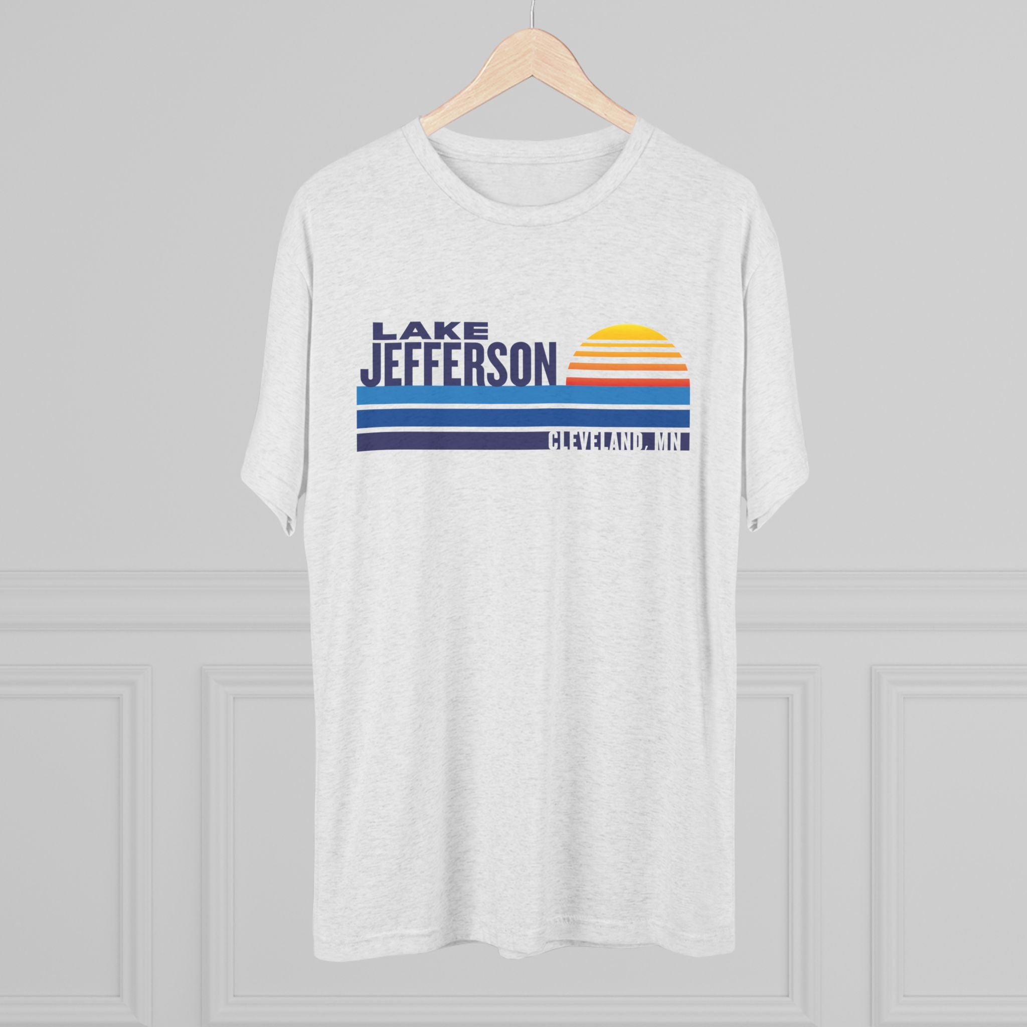 Lake Jefferson Cleveland MN Tee — Vintage Lakeside Crew Shirt
