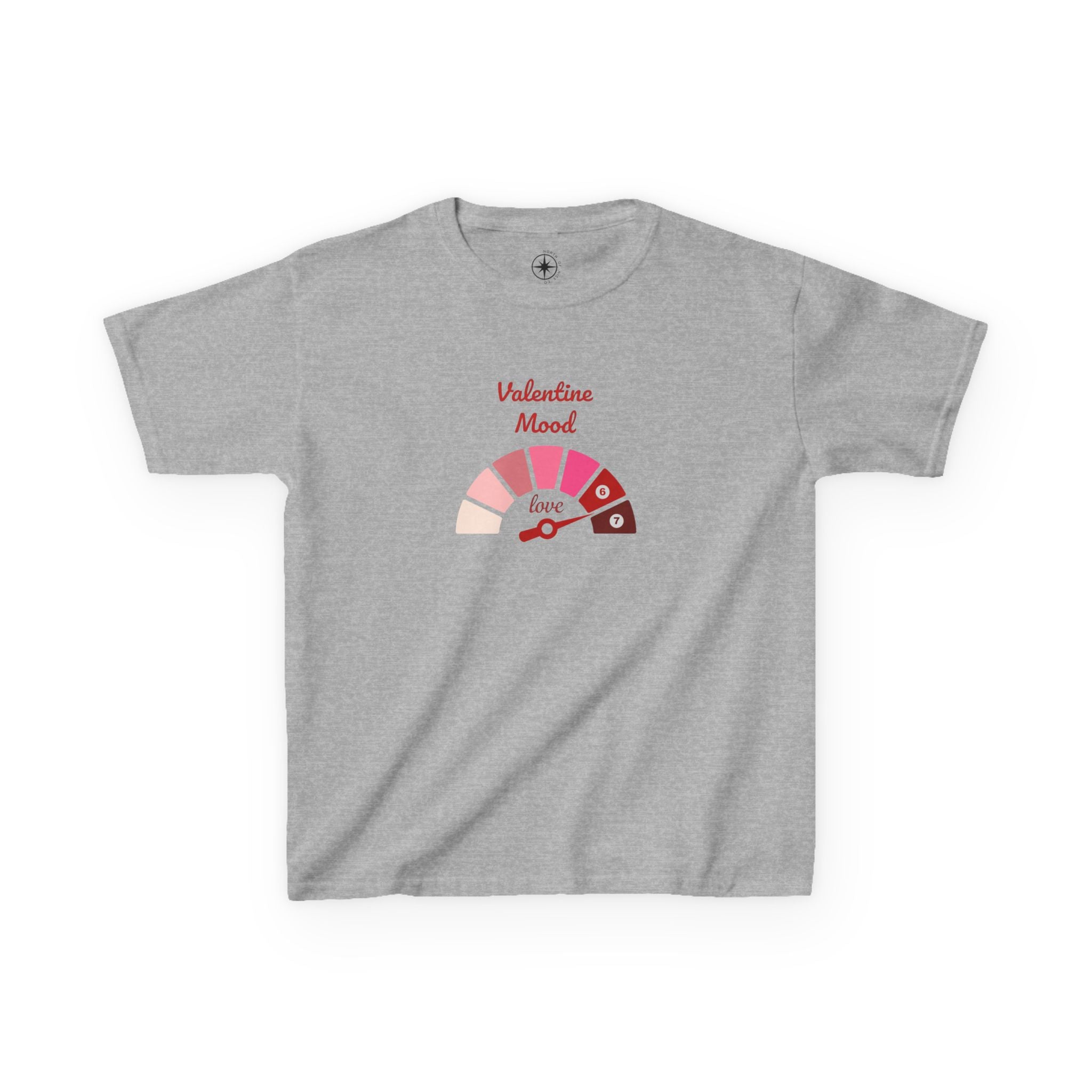 Valentine Mood gauge Kids Tee | 6 7 SIX SEVEN (Kid's Fit)
