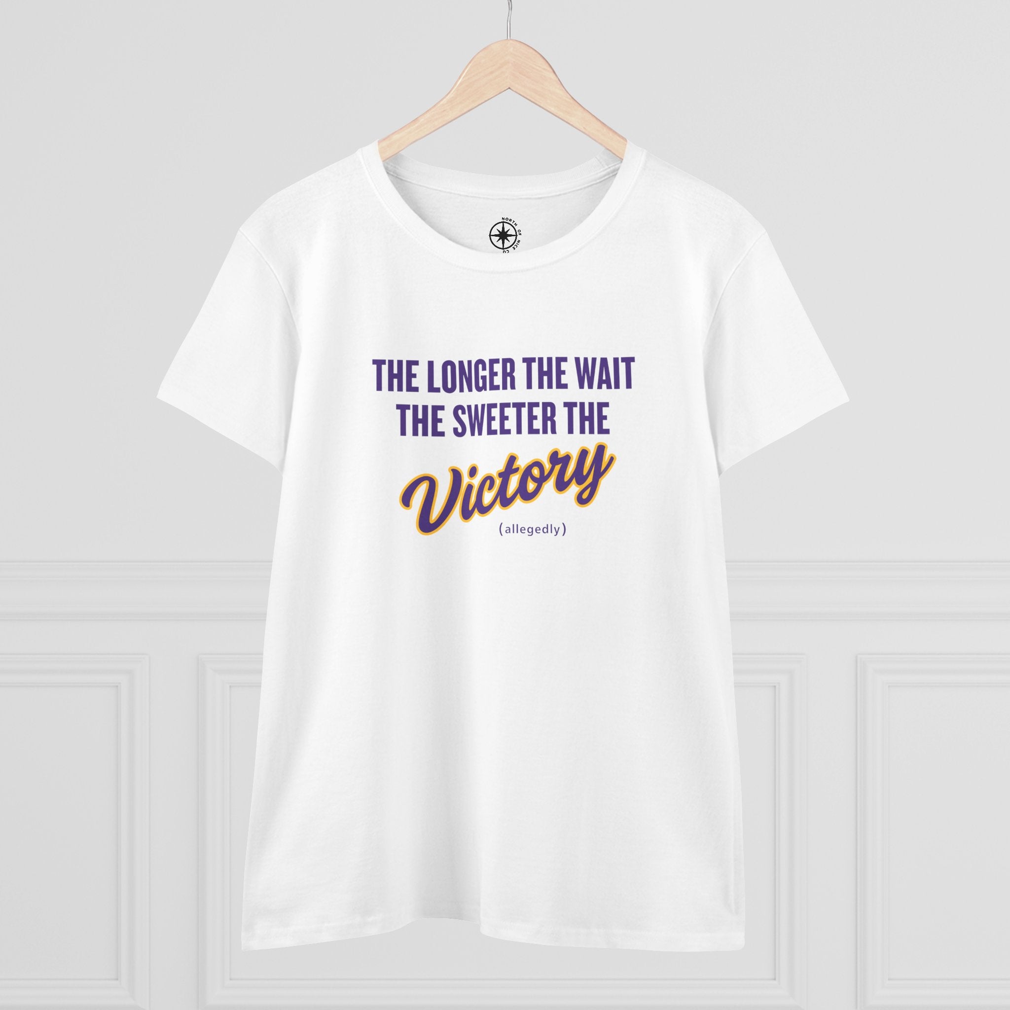 The Longer the Wait MN Football T-shirt (Women's fit)