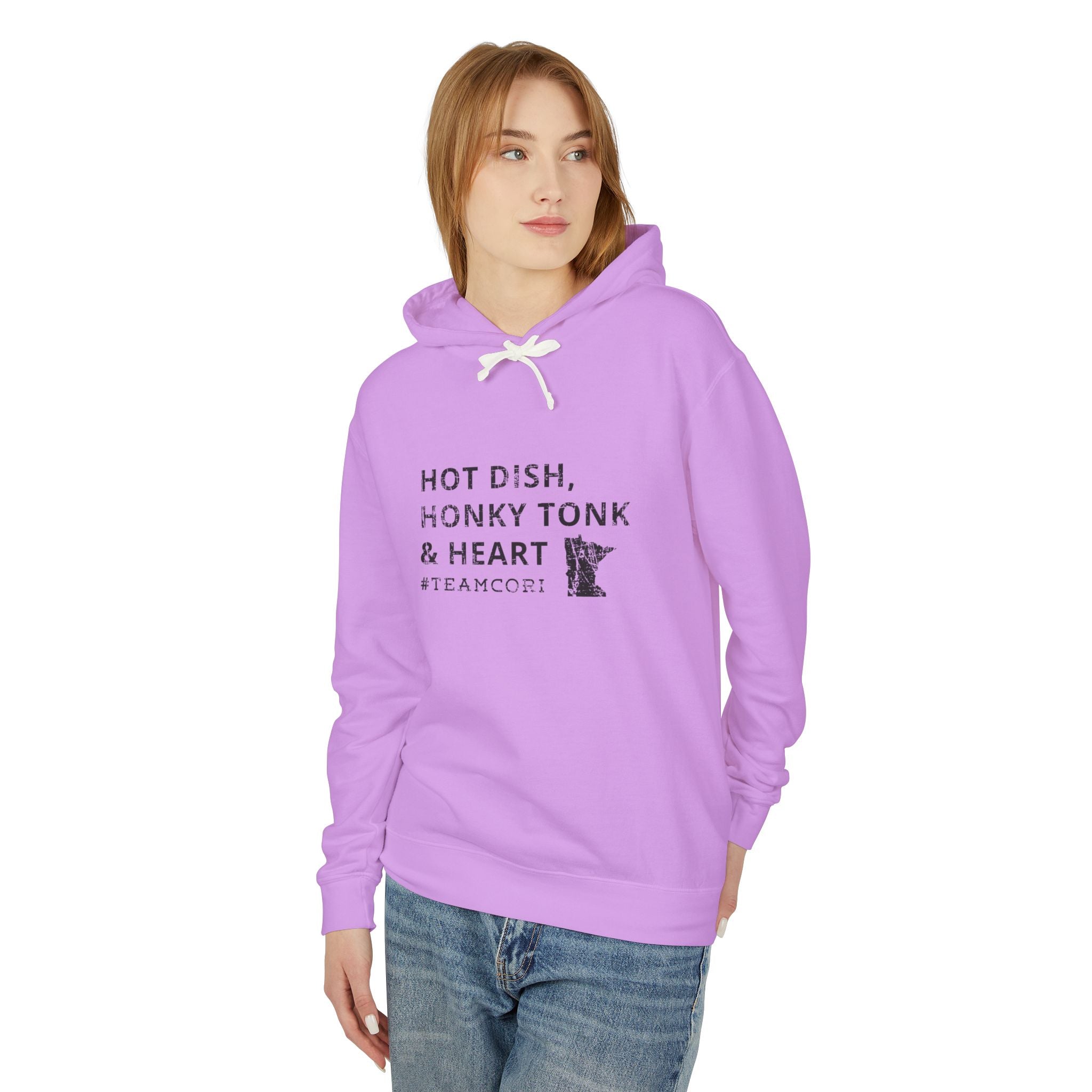 Hotdish, Honkytonk & Heart – #TeamCori Hoodie