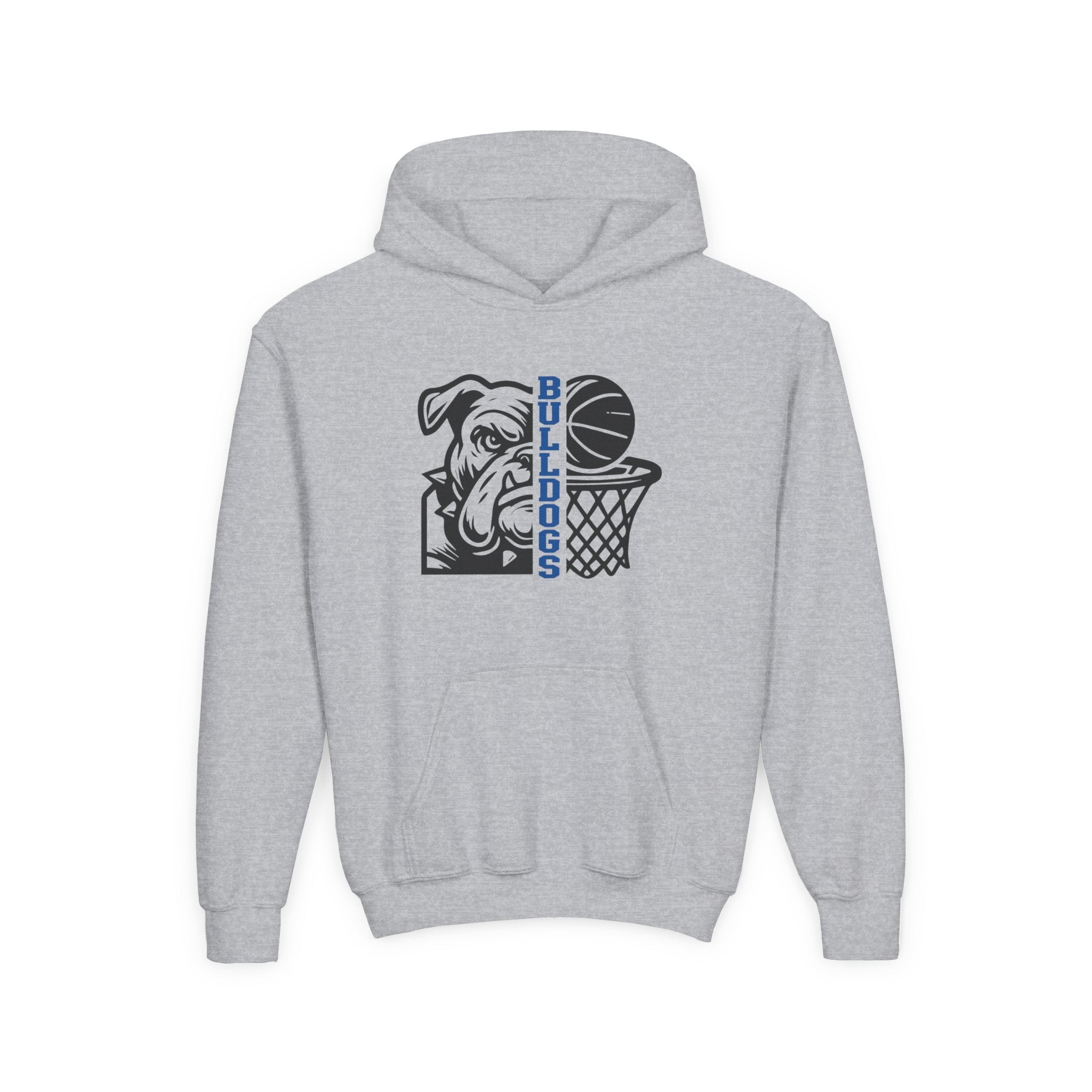 Bulldog Basketball Hooded Sweatshirt (Youth)