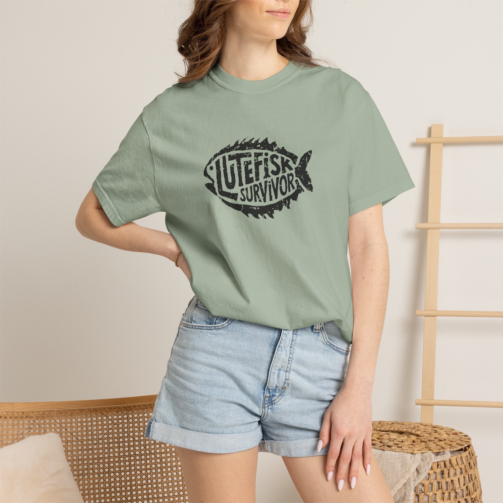 Lutefisk Survivor Tee
