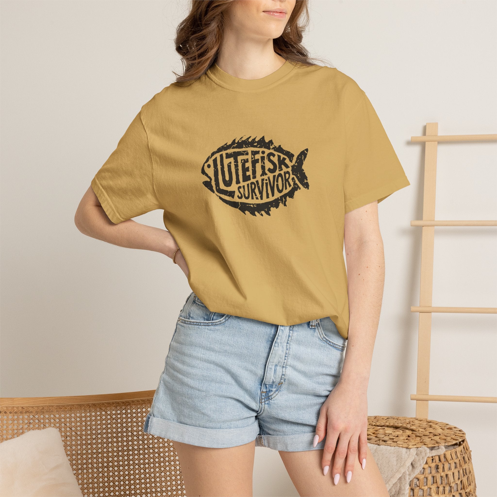 Lutefisk Survivor Tee