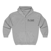 Full Zip Hoodie - Peace, Love and Volleyball