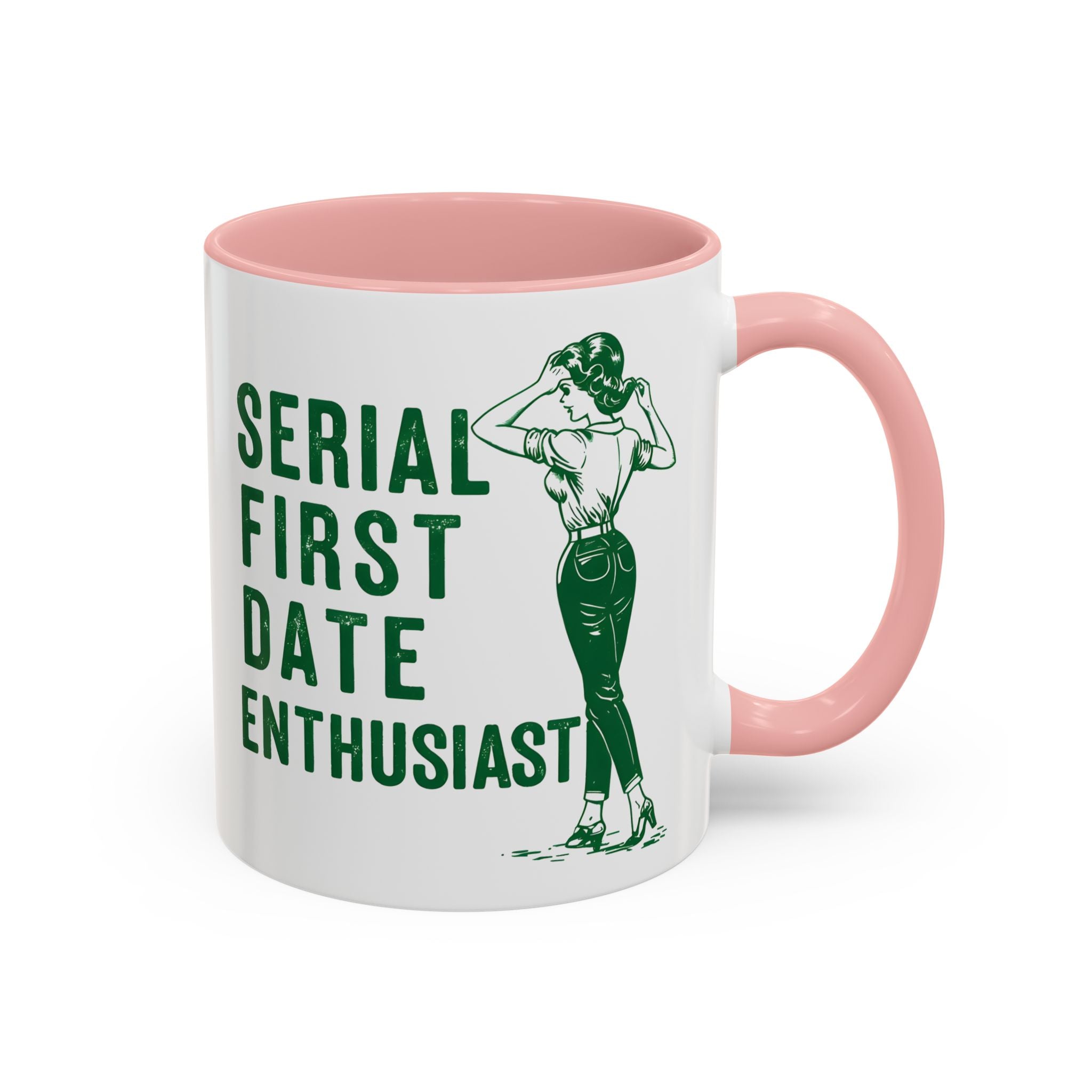 Serial First Dater coffee mug