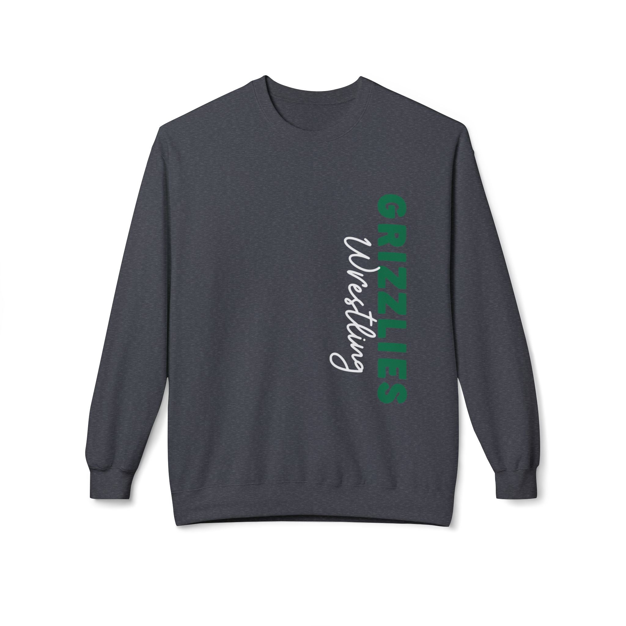 Grizzlies Wrestling Sweatshirt | Cozy Fleece Crewneck | Perfect for Sports Events, Gifts, and Team Spirit