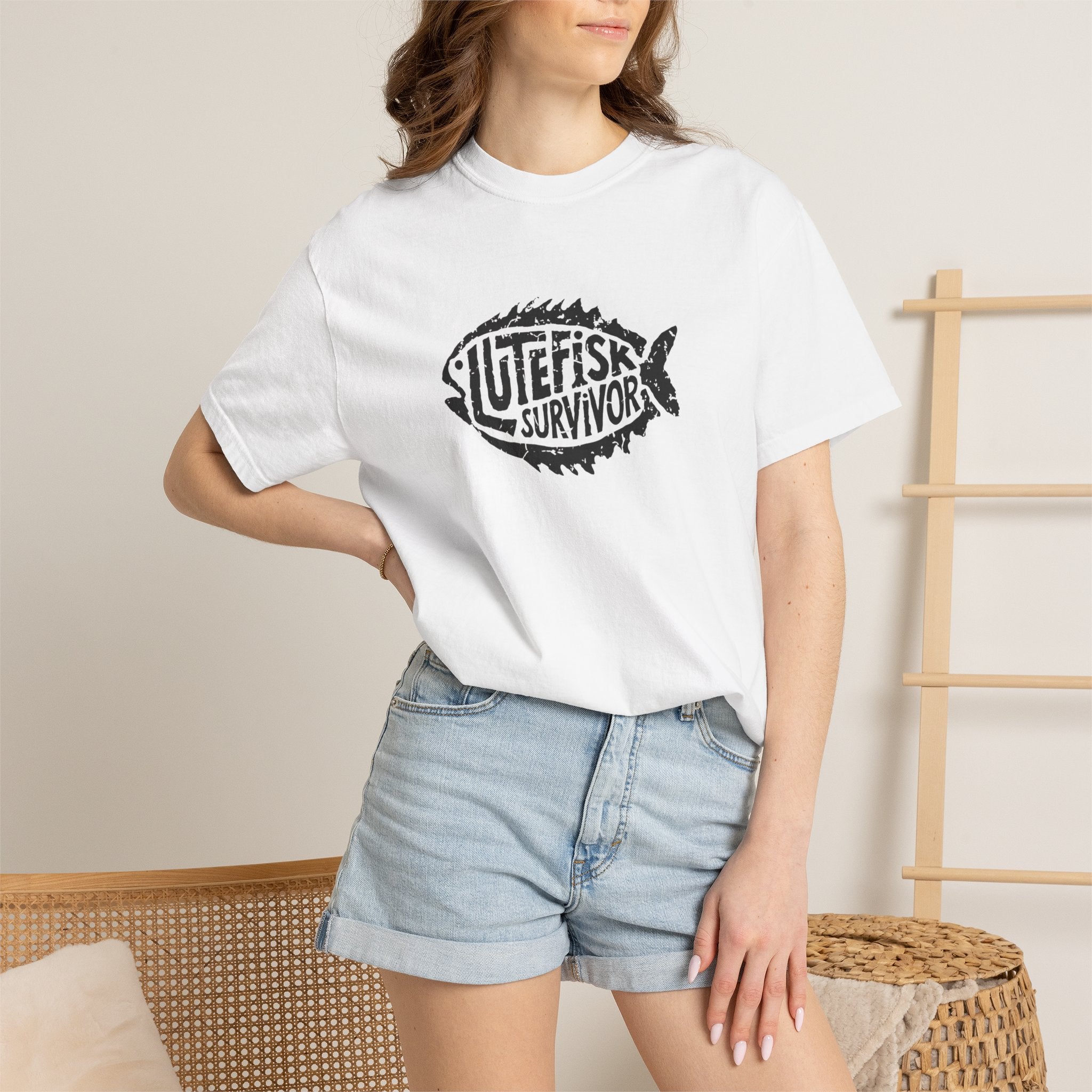 Lutefisk Survivor Tee
