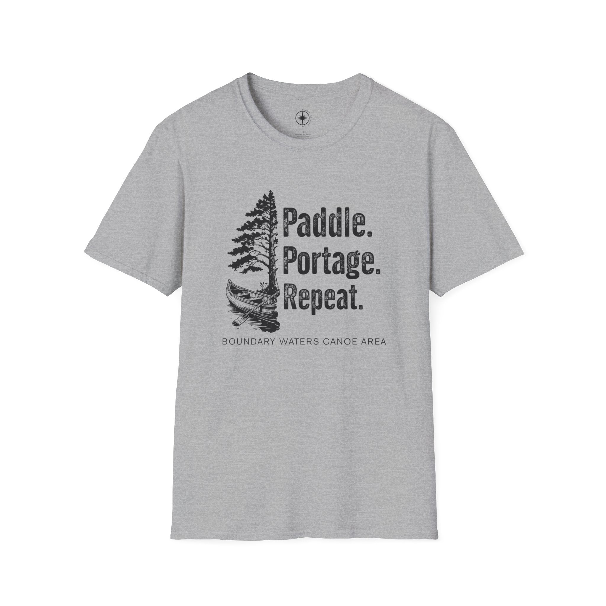 Paddle. Portage. Repeat. T-shirt