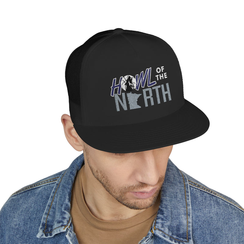 Howl of the North Embroidered Trucker Cap
