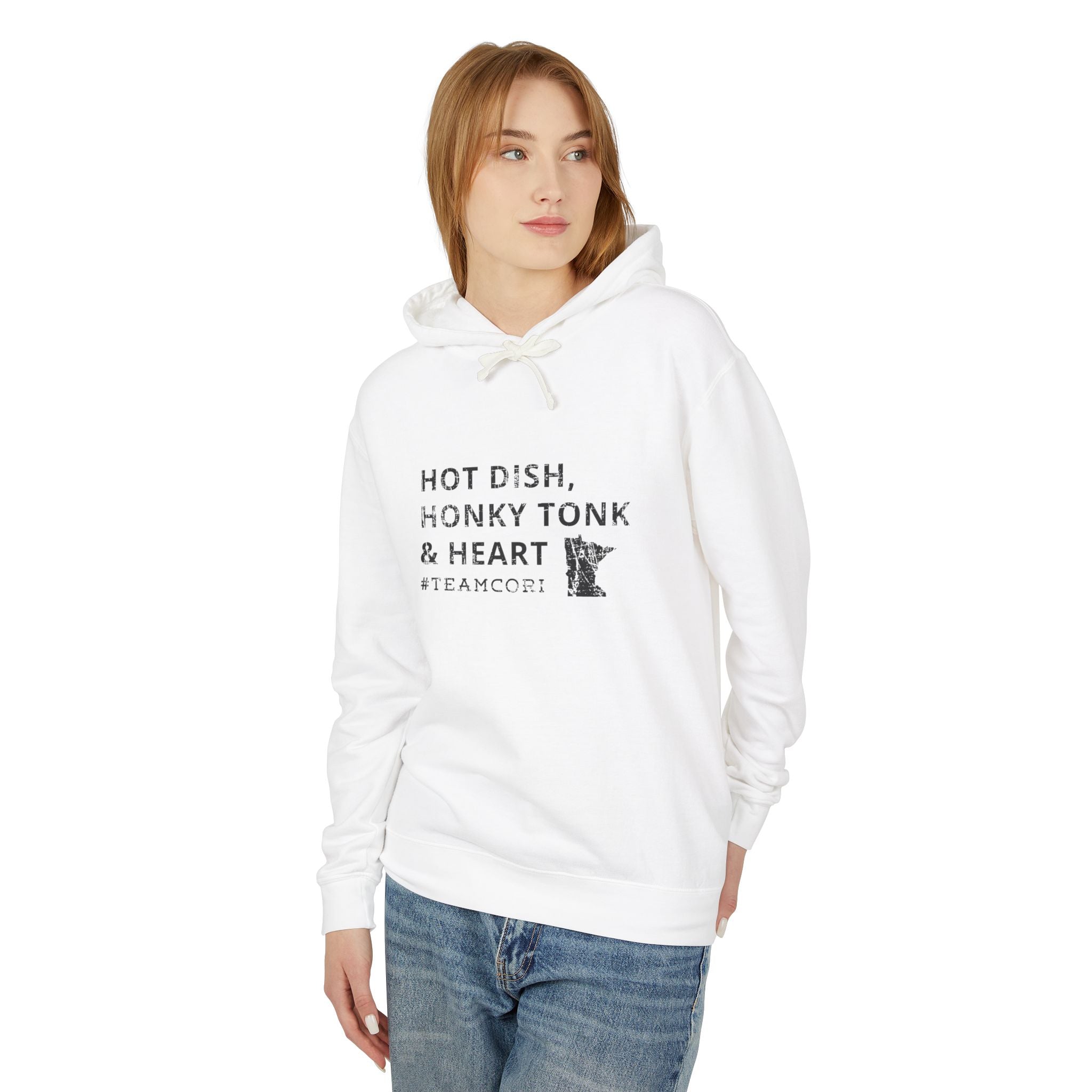 Hotdish, Honkytonk & Heart – #TeamCori Hoodie