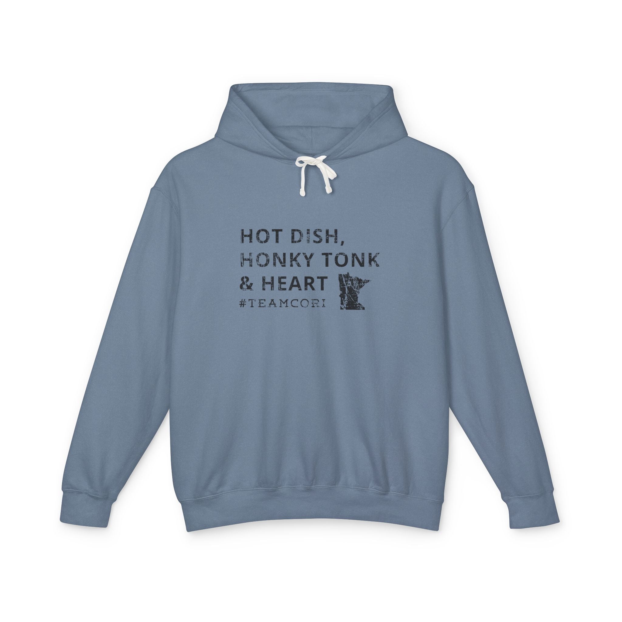 Hotdish, Honkytonk & Heart – #TeamCori Hoodie