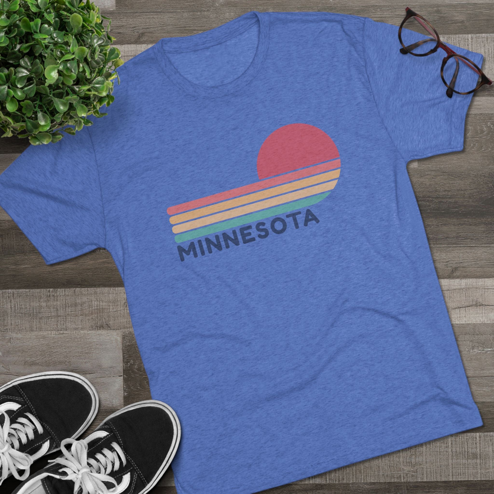 Minnesota Retro Sunset T-shirt