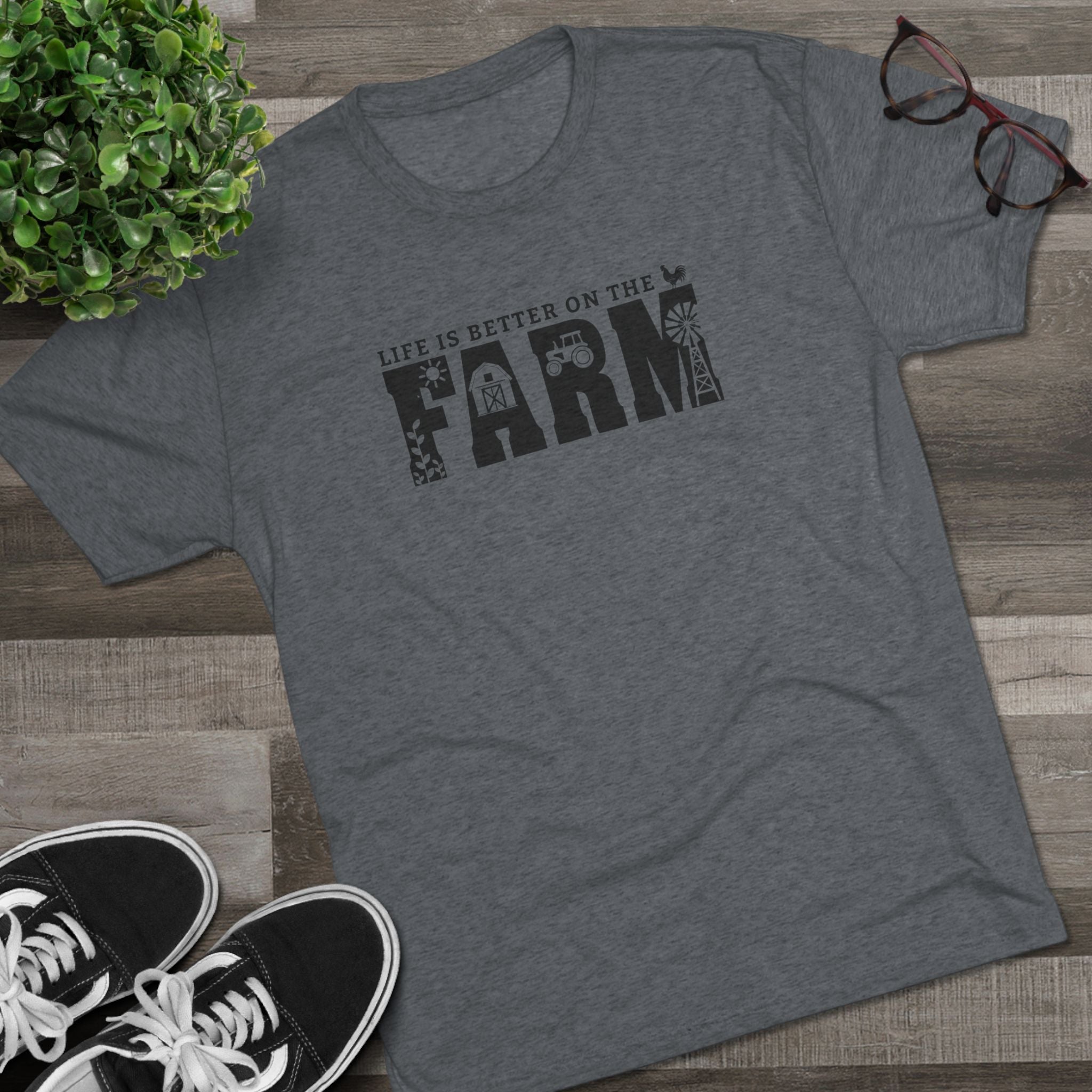 "Life is Better on the Farm" Unisex Softstyle T-Shirt - Perfect for Farm Lovers